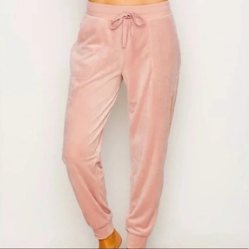 House of Harlow 1960 by Nicole Ritchie Pink Track Pants with Relaxed Fit size S